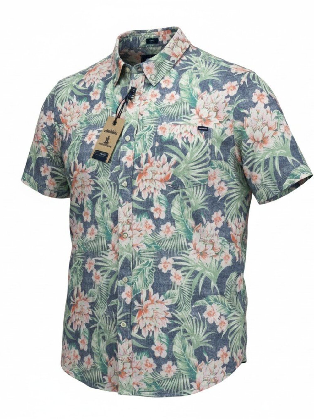 Chubbies Friday Shirt The Resort Wear Mens XXL Resort Weave Floral NWT